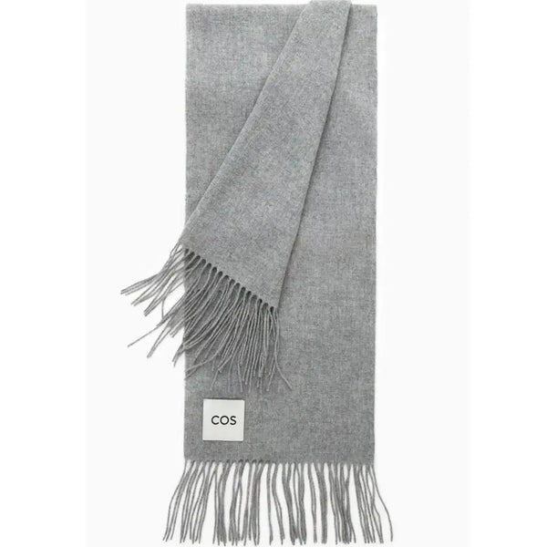 [BUNJANG] COS Fringe Pure Wool Scarf / COS 코스 프린지 퓨어 울 머플러