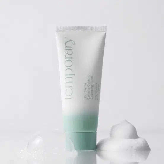 [BUNJANG] Temporary Centella Calming Cleansing Foam 100ml / 템포러리 어성초 카밍 클렌징폼 100ml