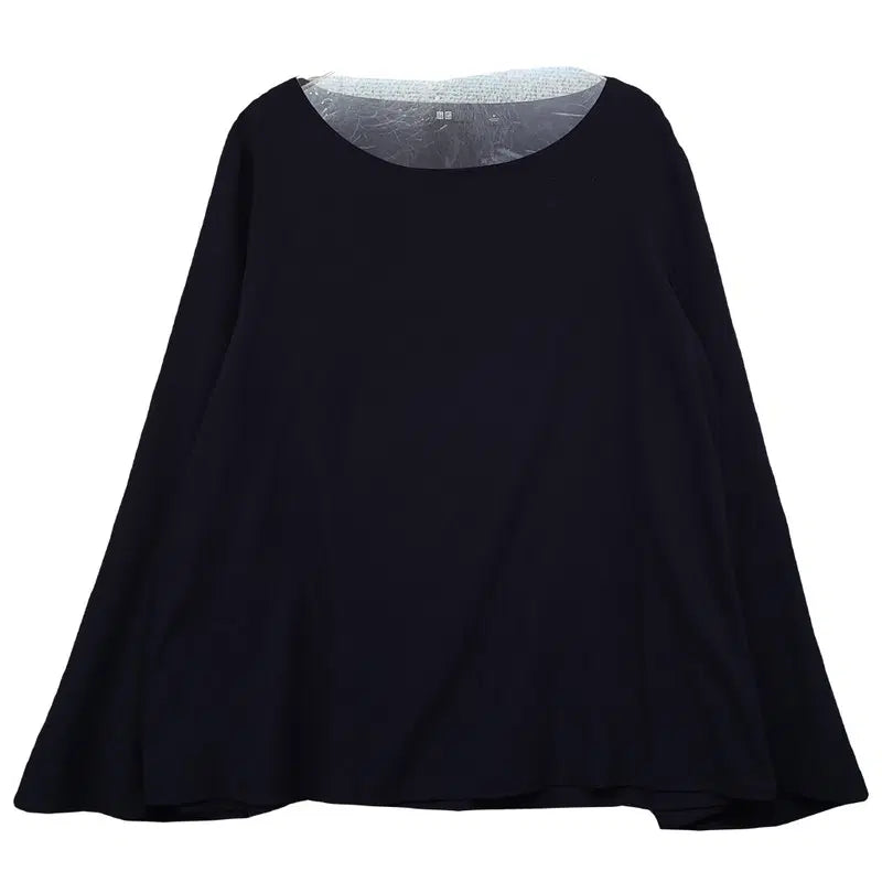 [BUNJANG] Uniqlo Navy Blouse - Size M / 유니클로 네이비 블라우스 M
