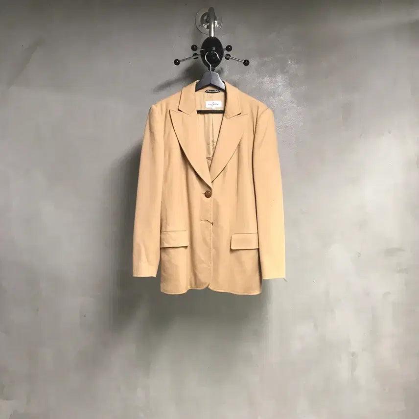 [BUNJANG] Valentino Wool Blazer Beige Size 44 / 발렌티노 울 블레이저 베이지 44