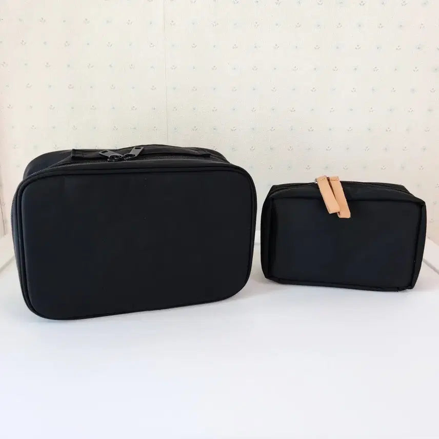 [BUNJANG] Muji & Eythingso Makeup Pouch Bundle Set / (2개 일괄) 무인양품 아이띵소 메이크업 화장품 파우치 정품
