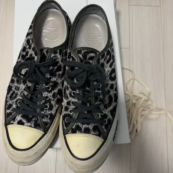 [BUNJANG] Converse Skagway Leopard Print Sneakers 270 / 급처 [270] 비즈빔 스캐그웨이 레오파드