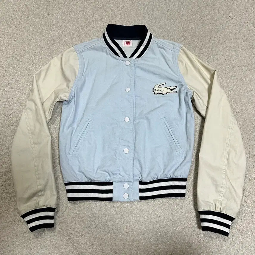 [BUNJANG] Lacoste Live Stadium Jacket Women's Size S (85) / 라코스테 라이브 스타디움 자켓 여성 s 85