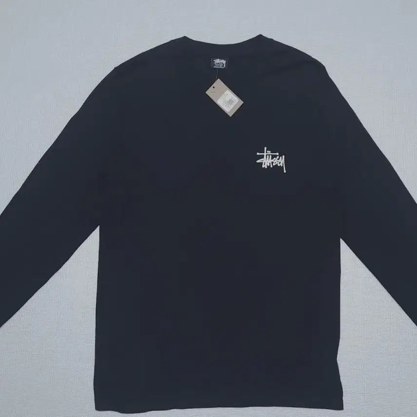 [BUNJANG] Stussy Basic Black Long Sleeve T-Shirt (Size S) / (정품) 스투시 베이직 블랙 롱슬리브(S)