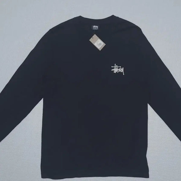 [BUNJANG] Stussy Basic Black Long Sleeve T-Shirt (Size S) / (정품) 스투시 베이직 블랙 롱슬리브(S)