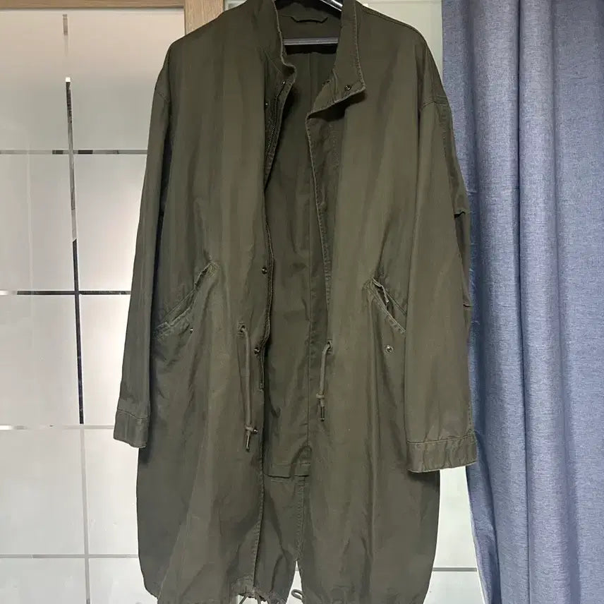 [BUNJANG] Musinsa Standard Fishtail Parka Khaki / 무신사 스탠다드 피시테일 L 카키