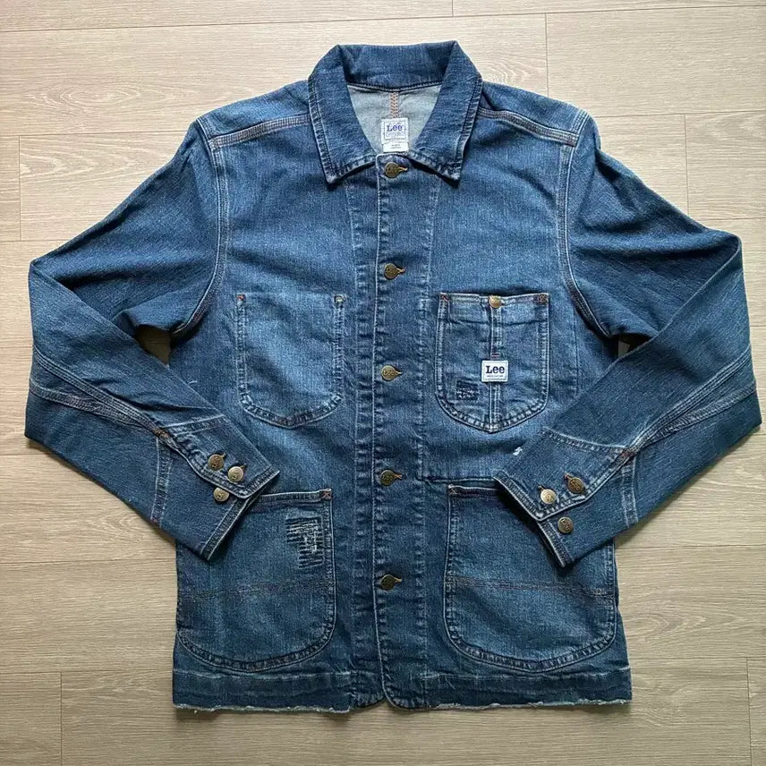 [BUNJANG] Lee Rocco Denim Chore Jacket (Overseas Edition, New) / (해외판,새상품) Lee 리 데님 로코 초어 자켓