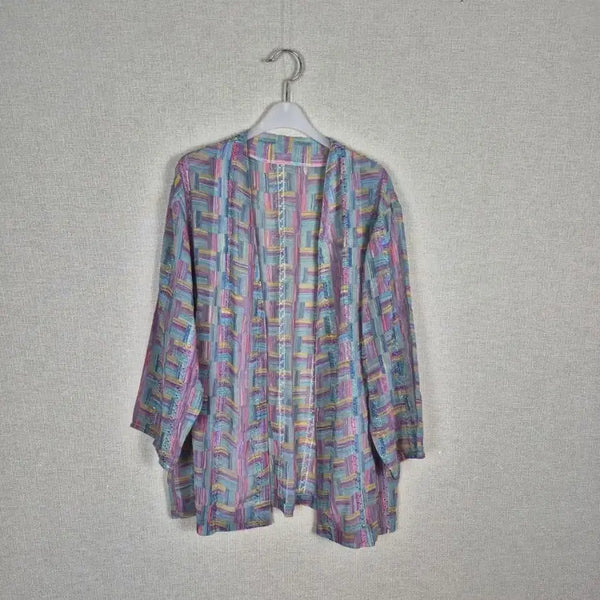 [BUNJANG] Elegant Sleeveless Open Cardigan Jacket / (#77,날씬88추천)우아한 노카라 오픈 가디건 자켓