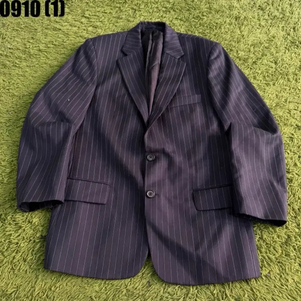 [BUNJANG] Hugo Boss Pinstripe Blazer Jacket Size 48 / 휴고보스 블레이저 자켓 48