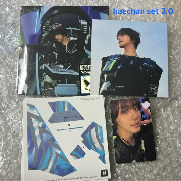 [BUNJANG] NCT 127 Blingy Jet Poster Haechan Set / nct127 블링이 blingy jet poster 해찬 set.