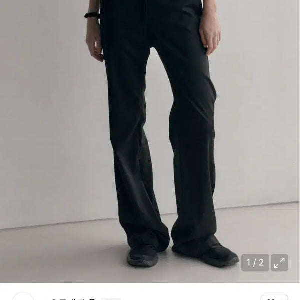 [BUNJANG] Low Classic Bootcut Pants (Size M) / 새상품)로우클래식 부츠컷 팬츠