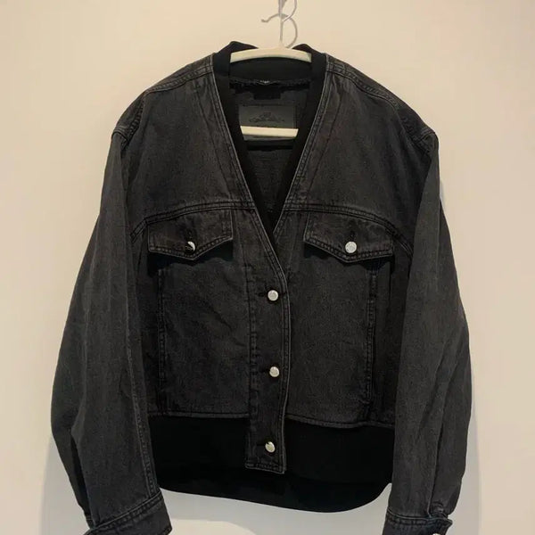 [BUNJANG] System Big Pocket Denim Jacket / 시스템 빅 포켓 블루종 데님 자켓