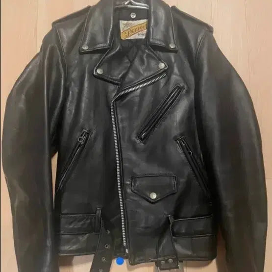 [BUNJANG] Schott Double Rider Leather Jacket 36 / 쇼트 schott  역사깊은 미국 정통 라이더  더블레더 자켓 36사이즈