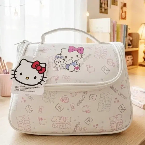 [BUNJANG] Hello Kitty Pouch White New / 헬로키티 파우치 화이트 새상품