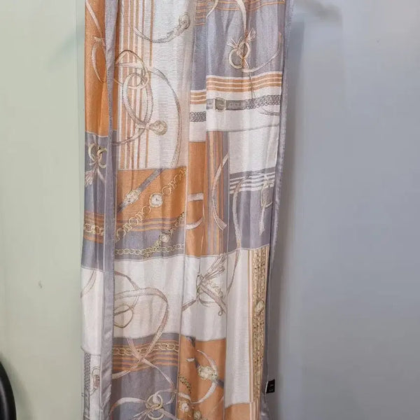 [BUNJANG] Daks 100% Silk Scarf / 닥스 실크 머플러 스카프