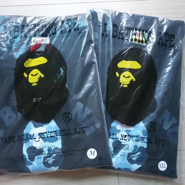[BUNJANG] BAPE Graphic T-Shirt / (새상품) 베이프 반팔 M, XL, 2XL_남여공용 베이프 반팔티