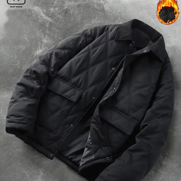 [BUNJANG] Quilted Padding Jumper Black Size 100 / 퀼팅 패딩 점퍼 검정색 100사이즈 (새제품)