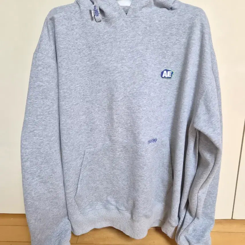 [BUNJANG] Ader Error Hooded Sweatshirt Grey / 아더에러 후드티