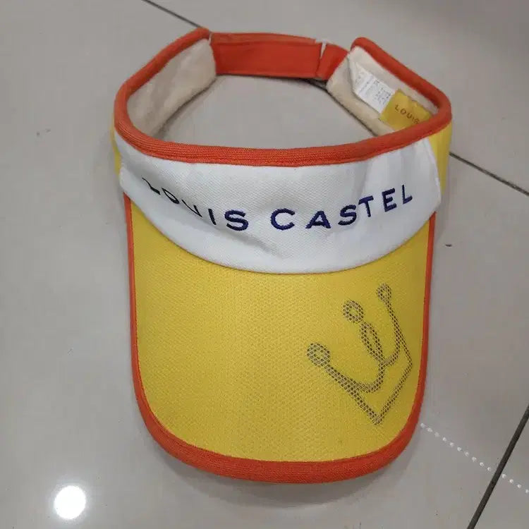 [BUNJANG] Louis Castel Golf Sun Cap / 루이까스텔 선캡 골프모자 중고라 오염있어요