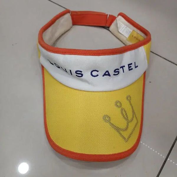 [BUNJANG] Louis Castel Golf Sun Cap / 루이까스텔 선캡 골프모자 중고라 오염있어요