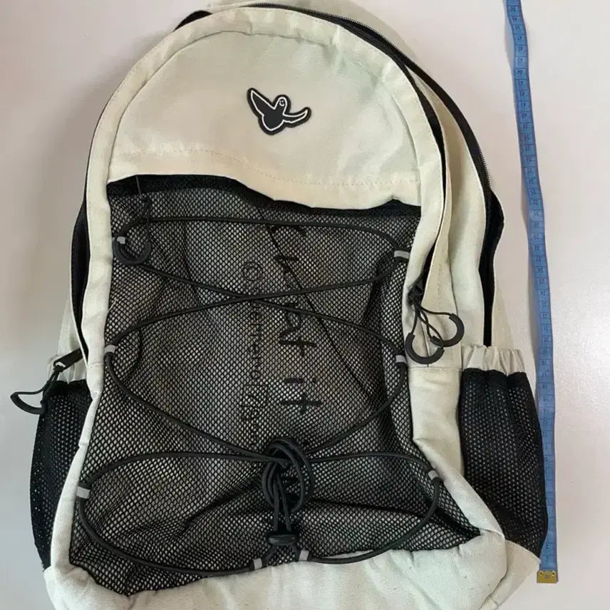 [BUNJANG] Mark Gonzales New Utility Backpack Cream / 마크곤잘레스 뉴틸리티 백팩 가장 아이보리백 노트북백 크림컬러