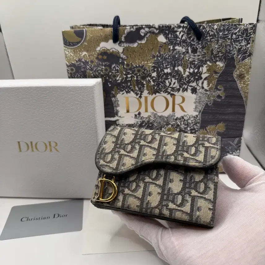 [BUNJANG] Dior Saddle Card Holder / 디올 새들 카드지갑