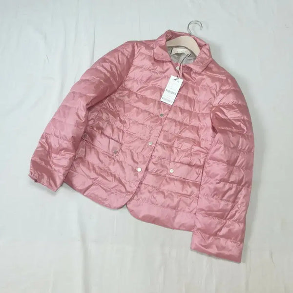 [BUNJANG] Mickbe Pink Goose Down Lightweight Jumper / 제평 미크베 핑크 구스 다운 경량 점퍼 새상품