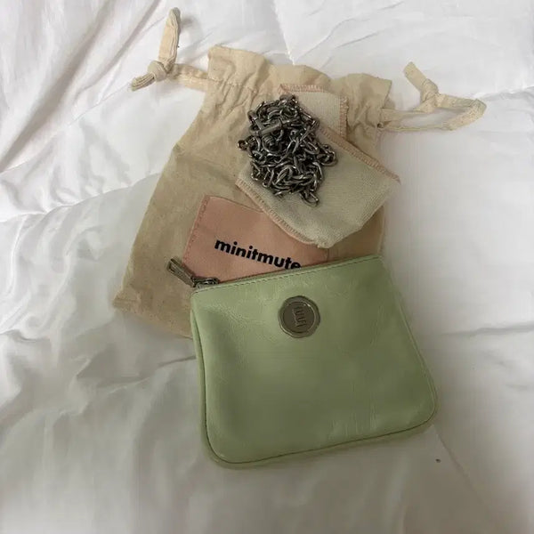 [BUNJANG] Minuitmou Brett Micro Mint Bag / 미닛뮤트 브렛마이크로 민트
