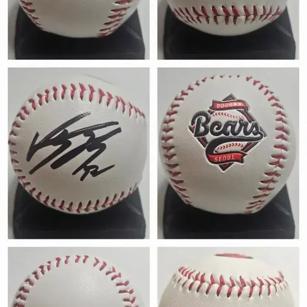 [BUNJANG] Doosan Bears Park Jun-soon Autographed Baseball / (무료배송)두산베어스 박준순 로고볼 싸인볼 사인볼