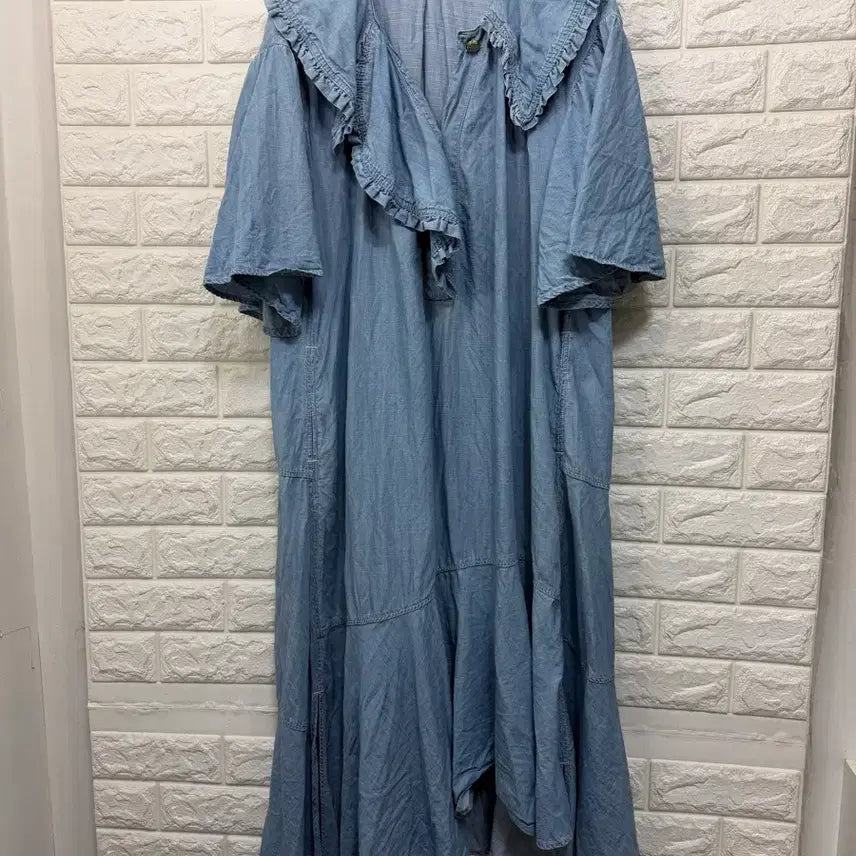 [BUNJANG] System Denim Dress Size 66 / 시스템 데님 원피스 66