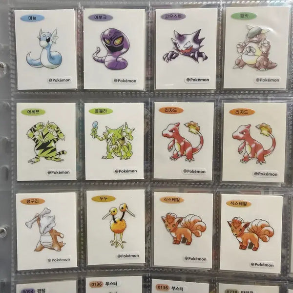 [BUNJANG] Pokemon Sticker Artwork Collection / 포켓몬스터 띠부띠부씰 아트웤 아트워크 판매합니다