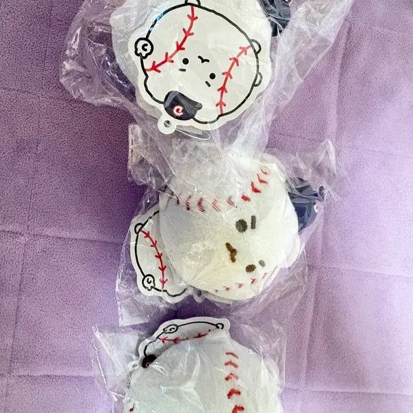 [BUNJANG] Doosan Bears Mangom Baseball Ball Keychain / 두산베어스 망곰이 야구공 키링