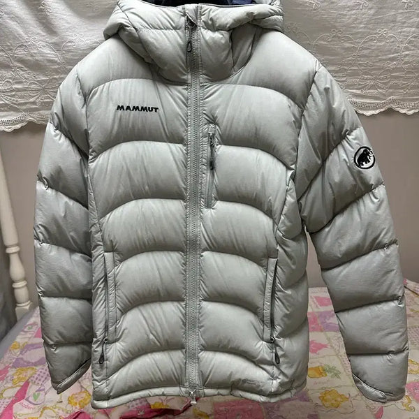 [BUNJANG] MAMMUT Women's Lightweight Goose Down Jacket Light Grey Size S / 스위스 마무트 MAMMUT 여성 구스다운 경량패딩 연그레이 색상 사이즈 S 팝니다
