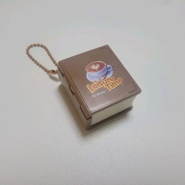 [BUNJANG] 3D Book Charm / 입체 북 키링