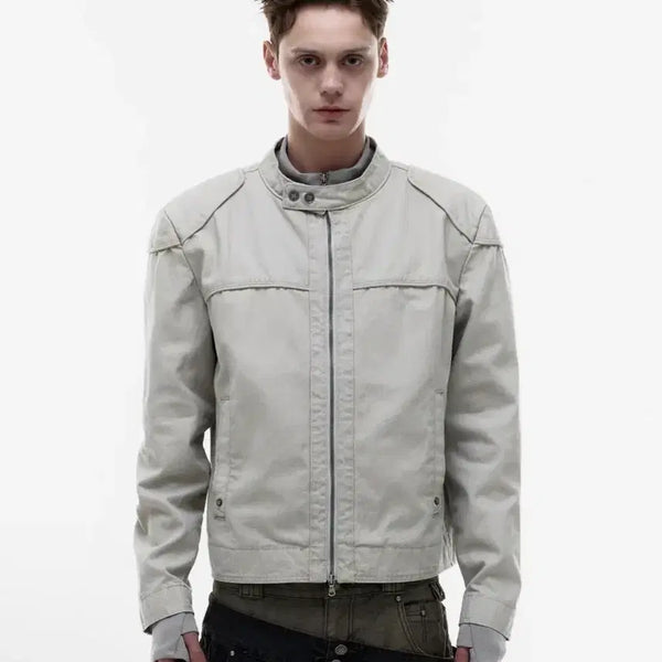 [BUNJANG] Opus Biker Jacket / 오퍼스 바이커 자켓