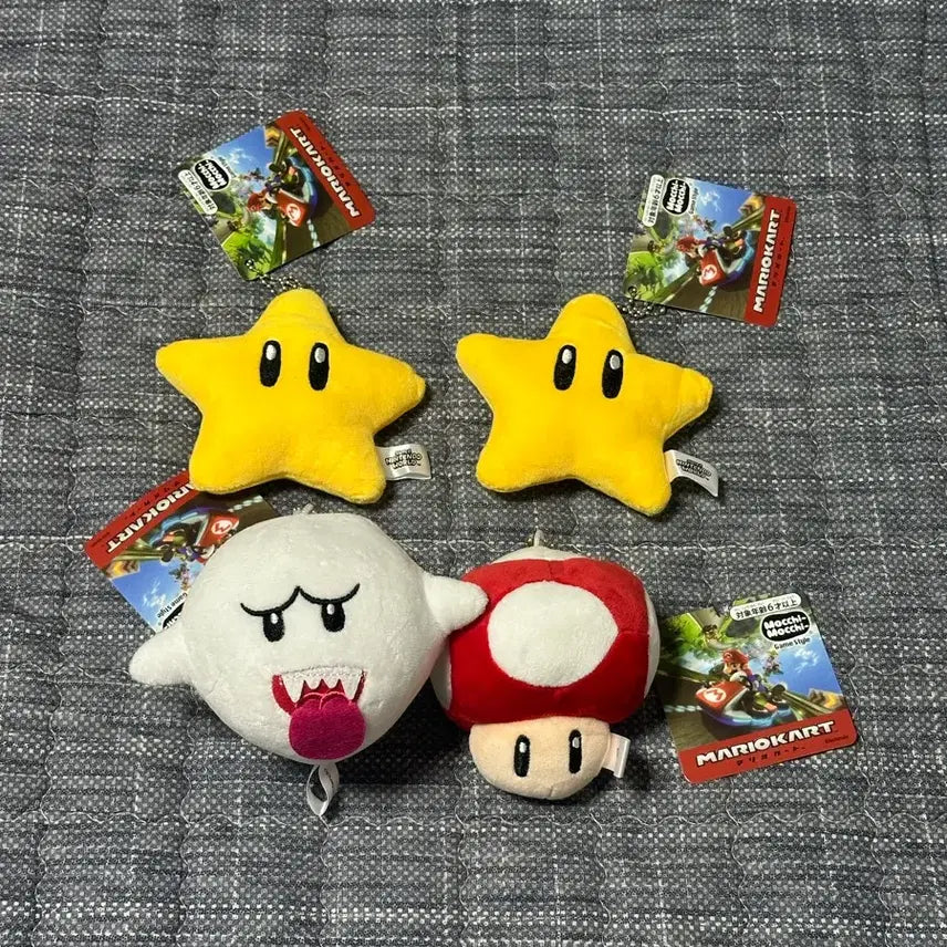 [BUNJANG] Super Mario Characters Plush Keychain Collection / 슈퍼마리오 인형 키링 모음
