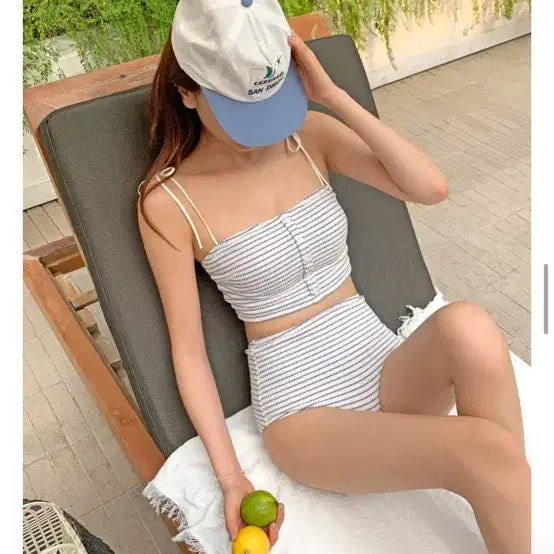 [BUNJANG] Mavich Gift Bikini Set (Blue, M) / 새상품)메이비치 기프트 비키니 세트(블루,M)