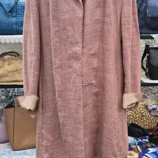[BUNJANG] Chalayan 100% Linen Long Jacket / CHALAYAN 아마 100% 롱자켓 88 99
