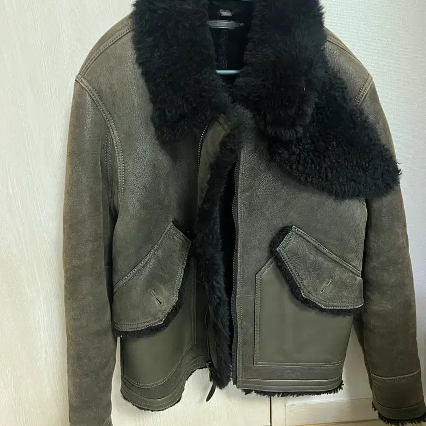 [BUNJANG] Coach Brown Shearling Jacket / Coach 무스탕 팝니다.