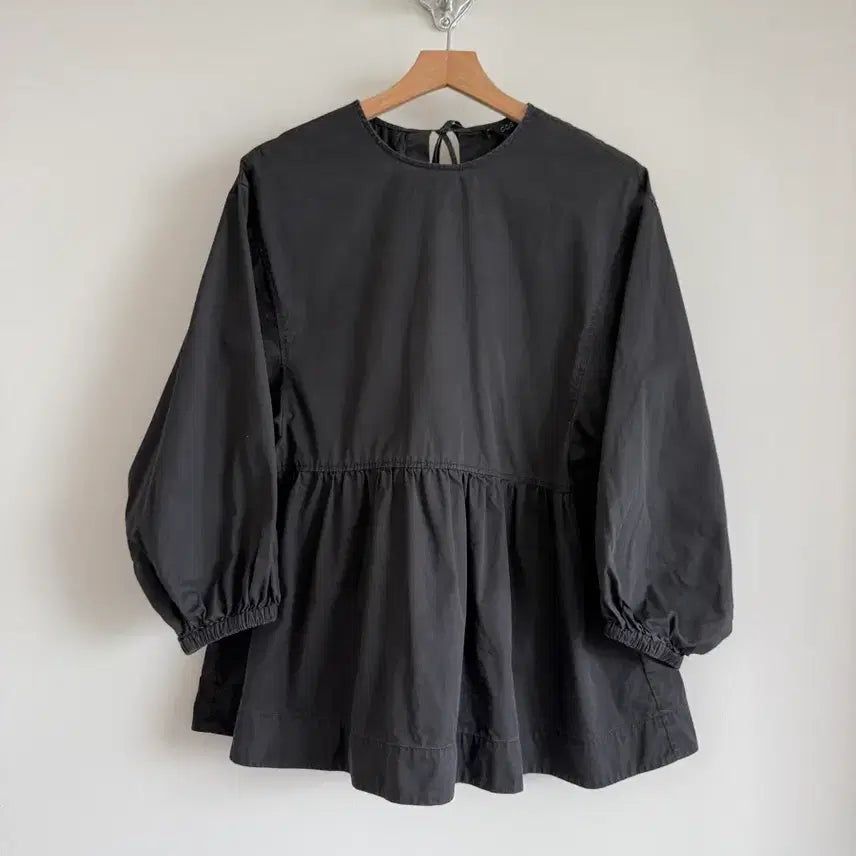 [BUNJANG] COS Puff Sleeve Blouse Top / 코스(COS) 퍼프 블라우스 탑