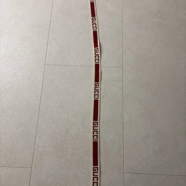 [BUNJANG] Gucci Webbing Belt Beige GG Logo / 구찌 웨빙벨트