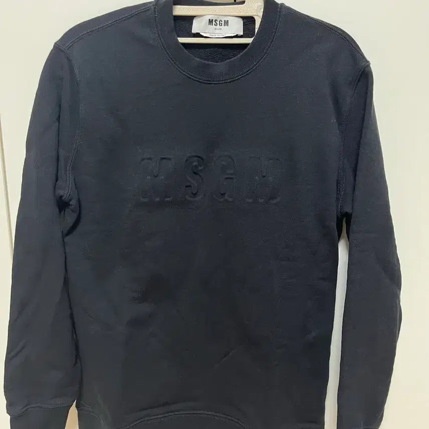[BUNJANG] MSGM Sweatshirt Black / msgm 맨투맨