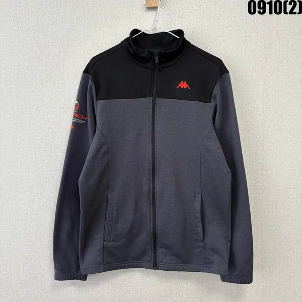 [BUNJANG] Kappa Training Zip-up Jacket Dark Grey L / 카파 트레이닝 집업 자켓 다크그레이 L