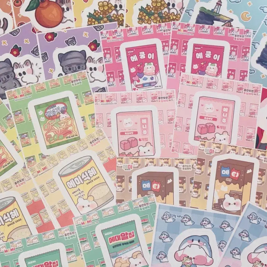 [BUNJANG] Random Sticker Set / 스티커 판매(다꾸 등등)