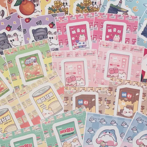 [BUNJANG] Random Sticker Set / 스티커 판매(다꾸 등등)