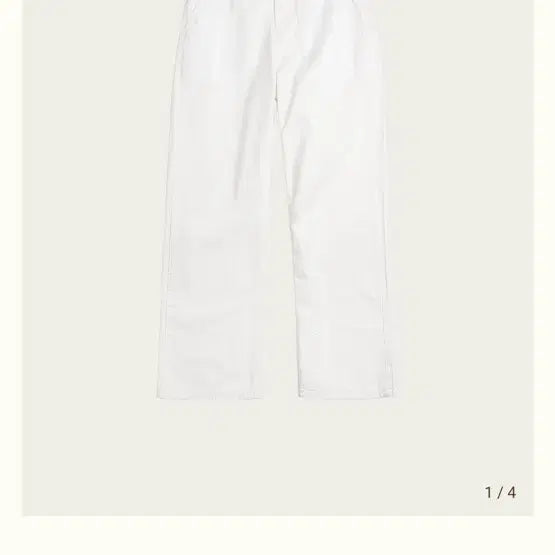 [BUNJANG] Ribbonbit Lun Pants Trousers Ivory / 리본빛  Lun pant 팬츠 아이보리