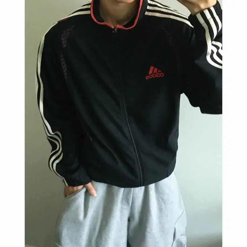 [BUNJANG] Adidas 90s Oldskool Star Woven Windbreaker / Adidas 아디다스 90s 올드스쿨 스타 우븐 바람막이
