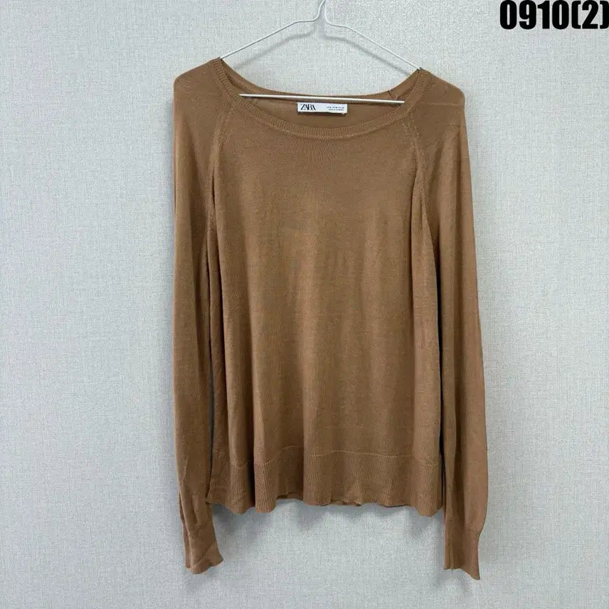 [BUNJANG] Zara Knit Brown M / 자라 니트 브라운 m