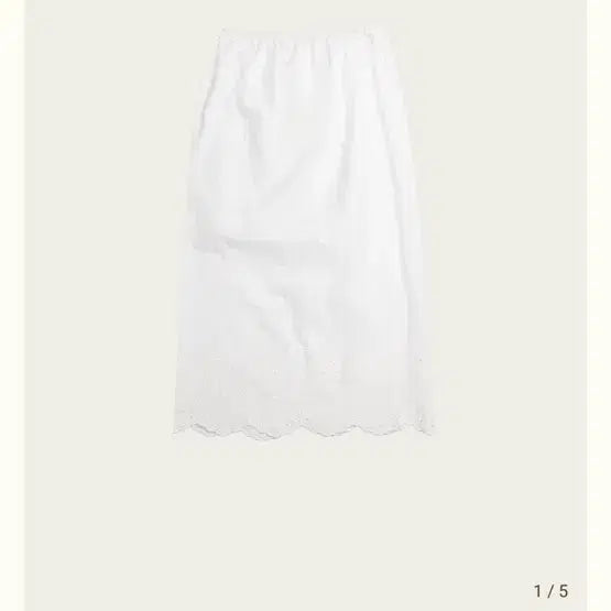 [BUNJANG] Ribbon Ruby Skirt Ivory / 리본빛 루비 스커트 아이보리
