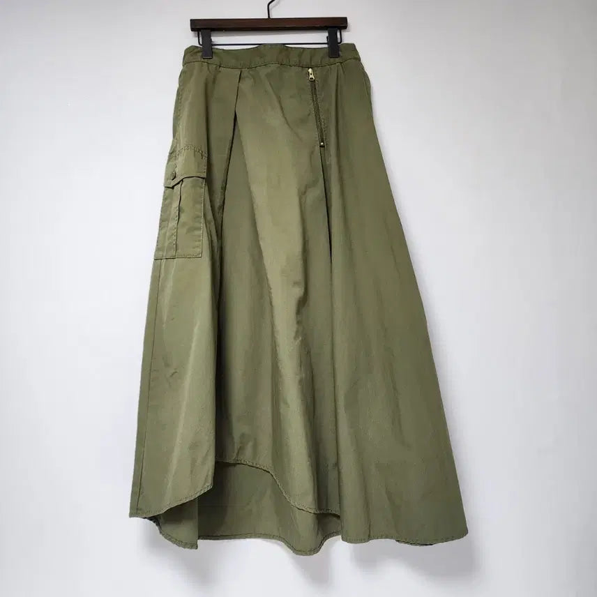 [BUNJANG] Niko and... Khaki Cargo Maxi Skirt / 니코앤드 카키색 카고 맥시 스커트